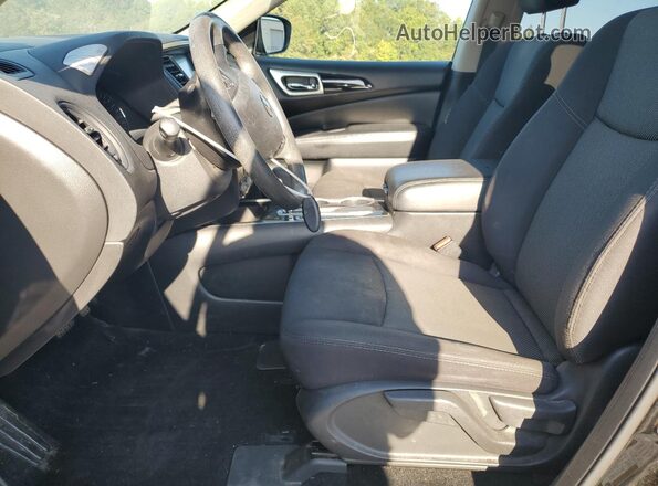 5N1DR2AN0LC616289 2020 NISSAN PATHFINDER Black წინა სალონის ხედი