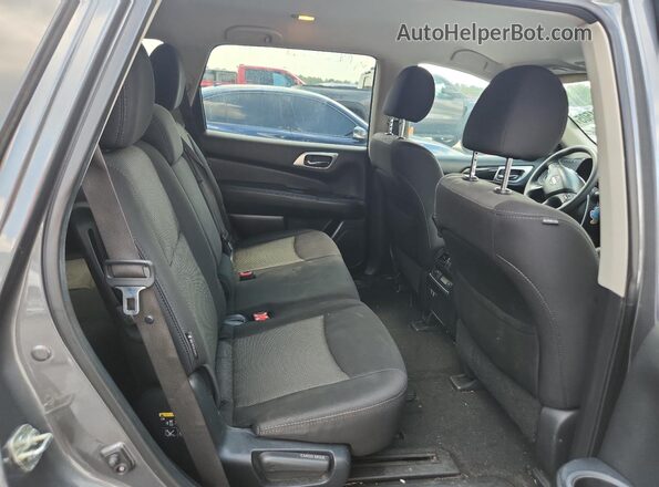 5N1DR2AN0LC630144 2020 NISSAN PATHFINDER Gray უკანა სავარძლების ხედი