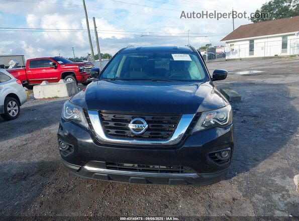 5N1DR2AN1LC637619 2020 NISSAN PATHFINDER Black Rear interior view