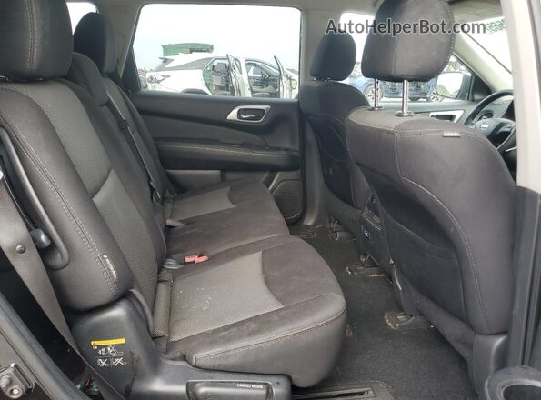 5N1DR2AN4LC610964 2020 NISSAN PATHFINDER Black უკანა სალონის ხედი