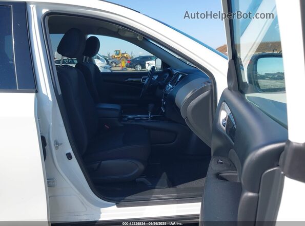 5N1DR2AN8LC618145 2020 NISSAN PATHFINDER White წინა სალონის ხედი