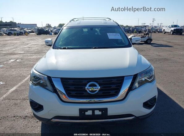 5N1DR2AN8LC618145 2020 NISSAN PATHFINDER White უკანა სალონის ხედი