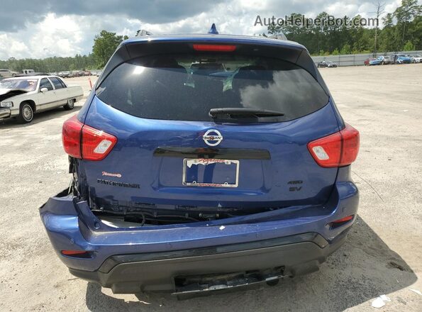 5N1DR2BM4LC596148 2020 NISSAN PATHFINDER Blue უკანა ხედი