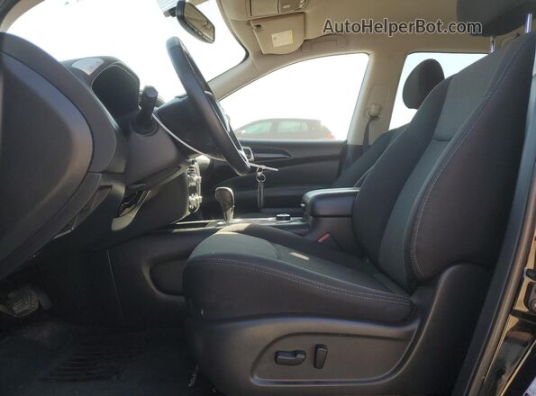 5N1DR2BM5LC613930 2020 NISSAN PATHFINDER Black წინა სალონის ხედი