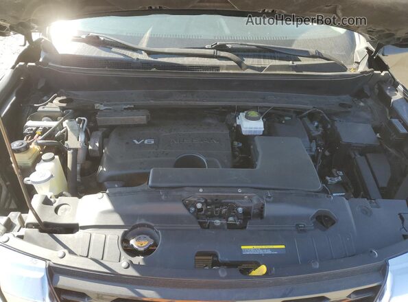 5N1DR2BM5LC613930 2020 NISSAN PATHFINDER Black ძრავის განყოფილების ხედი