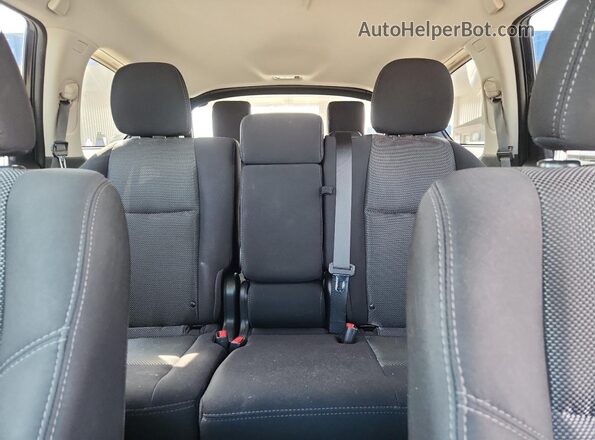 5N1DR2BM8LC620676 2020 NISSAN PATHFINDER Black Rear seats view