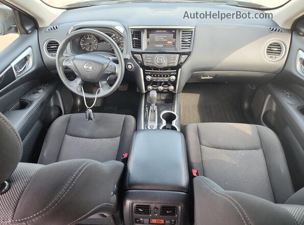 5N1DR2BM8LC620676 2020 NISSAN PATHFINDER Black Dashboard view