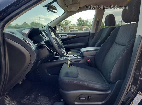 5N1DR2BM8LC620676 2020 NISSAN PATHFINDER Black Front interior view