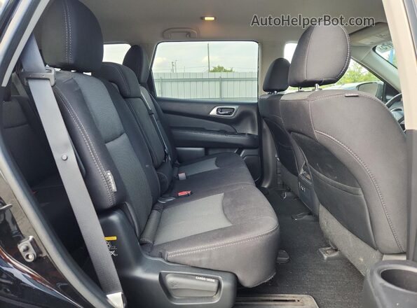 5N1DR2BM8LC620676 2020 NISSAN PATHFINDER Black Rear interior view