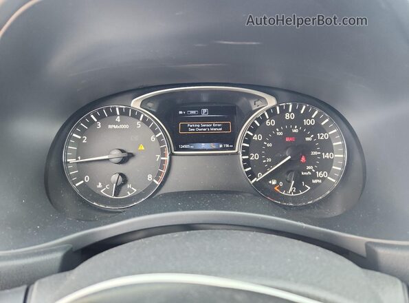 5N1DR2BM8LC620676 2020 NISSAN PATHFINDER Black Instrument cluster view