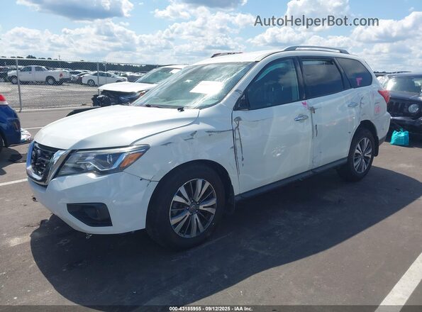 5N1DR2BN5LC619946 2020 NISSAN PATHFINDER White წინა მარცხენა ხედი სამი მეოთხედიდან