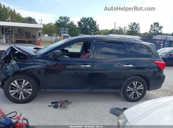 5N1DR2BN6LC605876 2020 NISSAN PATHFINDER Black Rear interior view