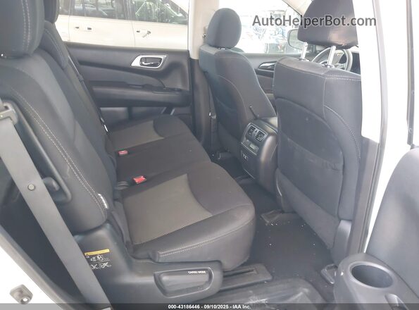5N1DR2BN6LC646542 2020 NISSAN PATHFINDER White Widok naklejki z numerem VIN