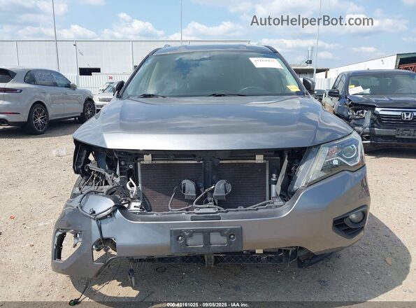 5N1DR2BN9LC583226 2020 NISSAN PATHFINDER Gray Вид задньої частини салону