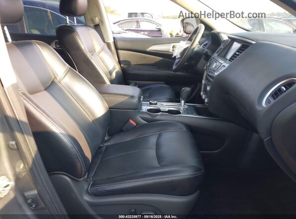 5N1DR2CM4LC580854 2020 NISSAN PATHFINDER Серый Вид салона спереди