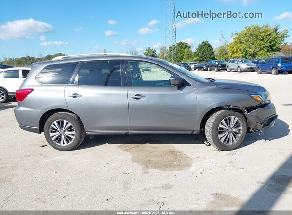 5N1DR2CM6LC604006 2020 NISSAN PATHFINDER Gray უკანა სალონის ხედი