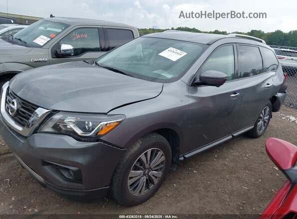 5N1DR2CM7LC633742 2020 NISSAN PATHFINDER Gray წინა მარცხენა ხედი სამი მეოთხედიდან