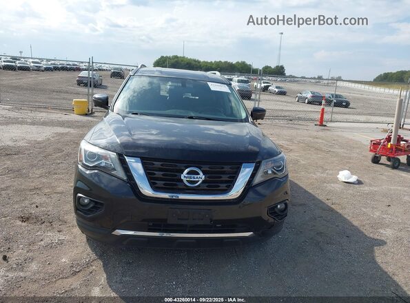 5N1DR2CM9LC609202 2020 NISSAN PATHFINDER Black ხელსაწყოთა პანელის ხედი