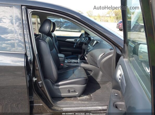 5N1DR2CM9LC609202 2020 NISSAN PATHFINDER Black წინა სალონის ხედი