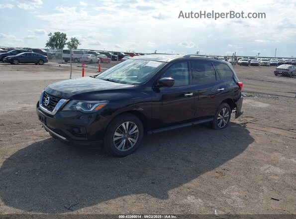 5N1DR2CM9LC609202 2020 NISSAN PATHFINDER Black წინა მარცხენა ხედი სამი მეოთხედიდან