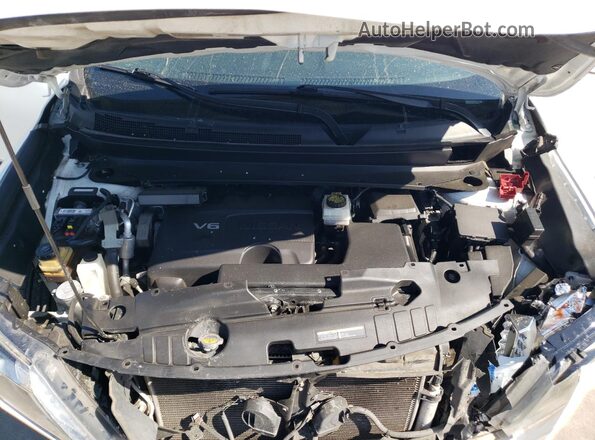 5N1DR2CMXLC578462 2020 NISSAN PATHFINDER White Vista interior trasera