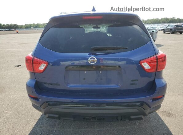 5N1DR2CMXLC638675 2020 NISSAN PATHFINDER Blue Rear view