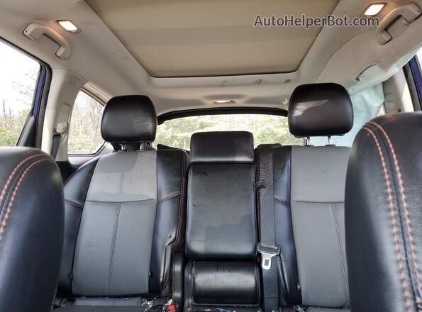 5N1DR2CMXLC638675 2020 NISSAN PATHFINDER Blue Rear seats view