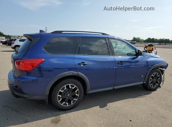 5N1DR2CMXLC638675 2020 NISSAN PATHFINDER Blue Rear right