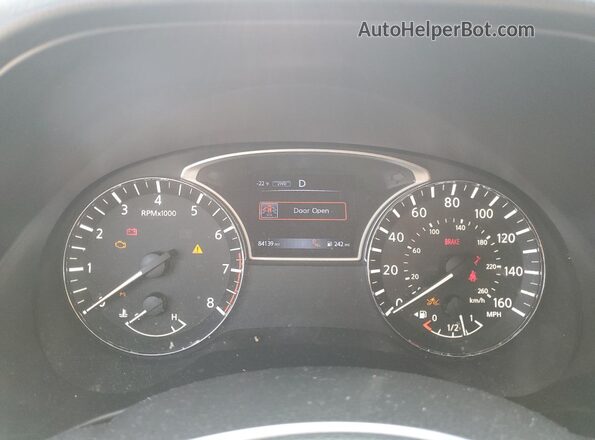 5N1DR2CMXLC638675 2020 NISSAN PATHFINDER Blue Instrument cluster view