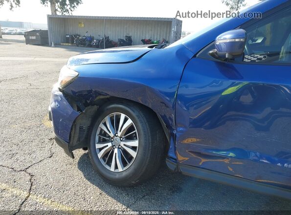 5N1DR2CN5LC588485 2020 NISSAN PATHFINDER Blue წინა ხედი