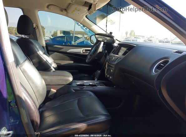 5N1DR2CN5LC588485 2020 NISSAN PATHFINDER Blue წინა სალონის ხედი