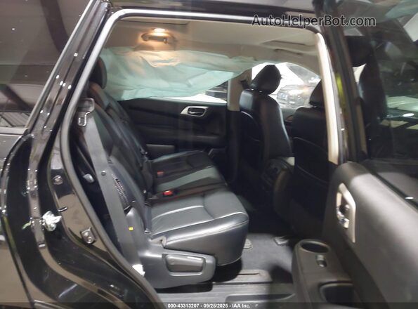 5N1DR2DM5LC636217 2020 NISSAN PATHFINDER Black VIN sticker view