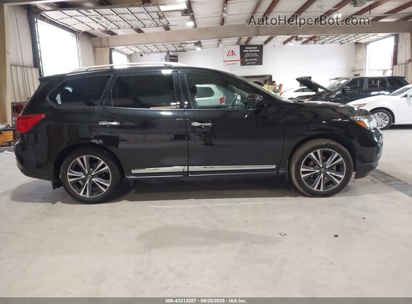 5N1DR2DM5LC636217 2020 NISSAN PATHFINDER Black Rear interior view