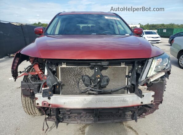 5N1DR2MM1JC642514 2018 NISSAN PATHFINDER Red 
