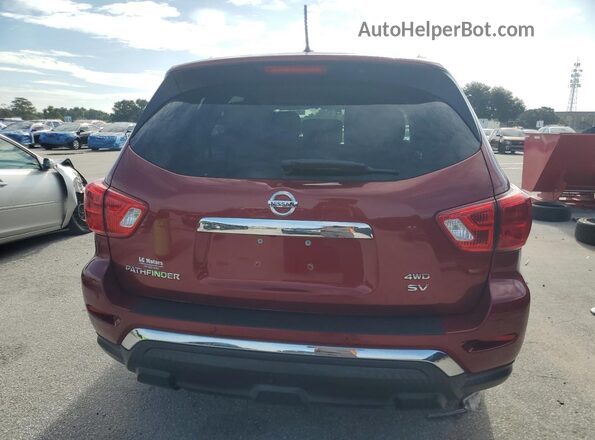 5N1DR2MM1JC642514 2018 NISSAN PATHFINDER Red 