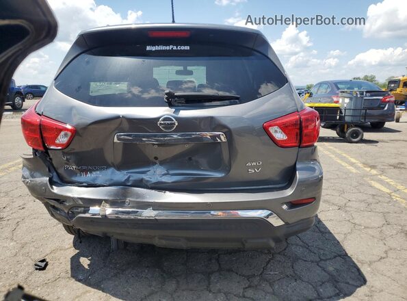 5N1DR2MM2JC652758 2018 NISSAN PATHFINDER Gray 