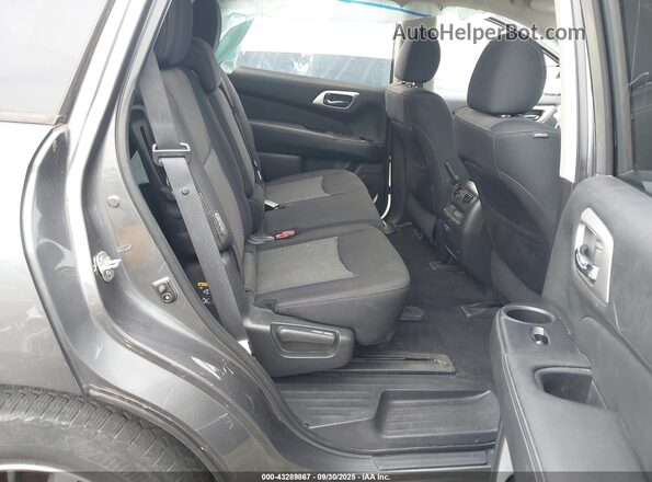 5N1DR2MM7KC588833 2019 NISSAN PATHFINDER Gray VIN կոդի պիտակի տեսք