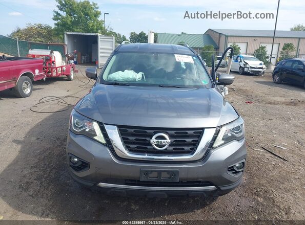 5N1DR2MM7KC588833 2019 NISSAN PATHFINDER Gray Սալոնի հետևի տեսք