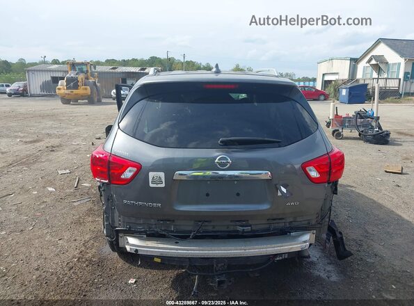 5N1DR2MM7KC588833 2019 NISSAN PATHFINDER Gray 