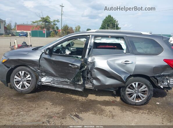 5N1DR2MM7KC588833 2019 NISSAN PATHFINDER Gray Դիմացի տեսք