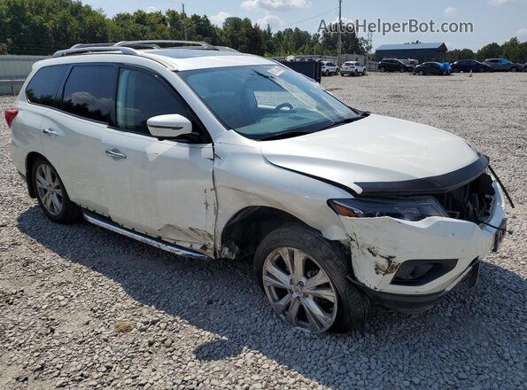 5N1DR2MM9JC612709 2018 NISSAN PATHFINDER White 