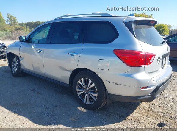 5N1DR2MMXHC693861 2017 NISSAN PATHFINDER Silver Rear left