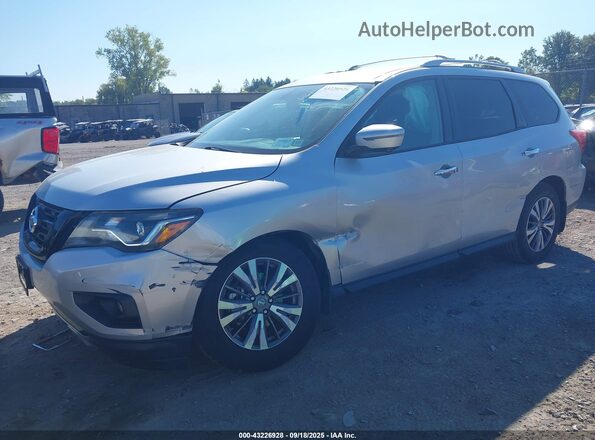 5N1DR2MMXHC693861 2017 NISSAN PATHFINDER Silver Front left