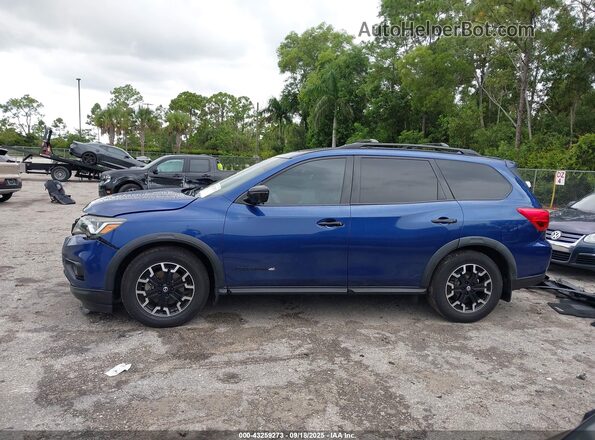 5N1DR2MN6KC614072 2019 NISSAN PATHFINDER Blue Widok wnętrza 360 stopni