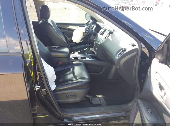5N1DR2MN8HC668773 2017 NISSAN PATHFINDER Black Vista interior delantera