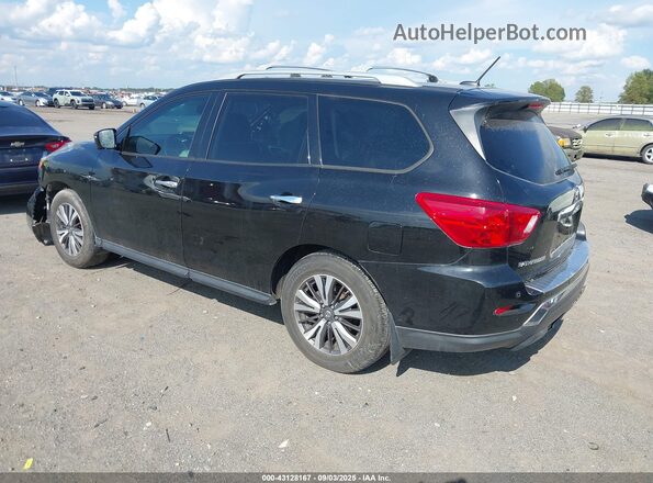 5N1DR2MN8HC668773 2017 NISSAN PATHFINDER Black Trasero izquierdo