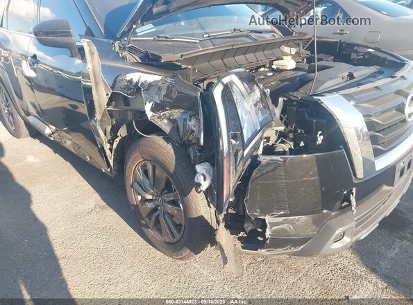 5N1DR3BA6NC220145 2022 NISSAN PATHFINDER Black Դիմացի տեսք