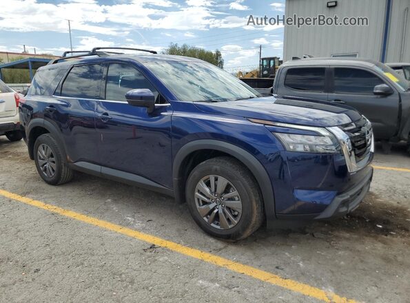 5N1DR3BA7SC231246 2025 NISSAN PATHFINDER Синий Передняя правая четверть