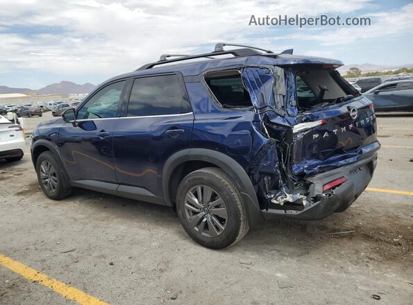 5N1DR3BA7SC231246 2025 NISSAN PATHFINDER Синий Задняя левая четверть
