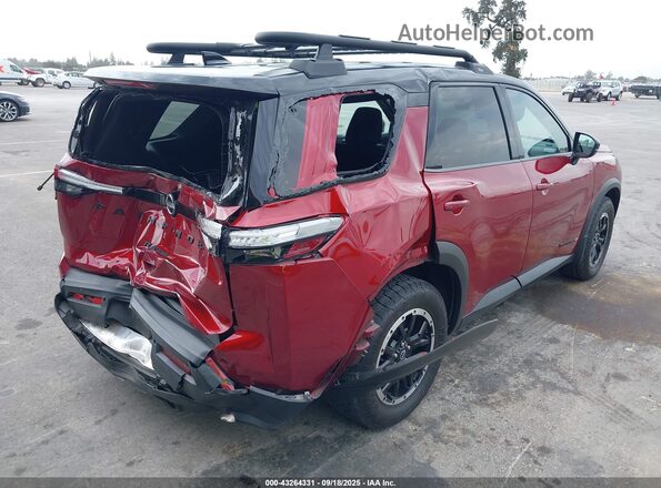 5N1DR3BD3PC272748 2023 NISSAN PATHFINDER Red Rear right